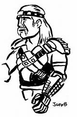 Hulk Hogan Coloring Navajo Patin Stephane Mewarnai sketch template