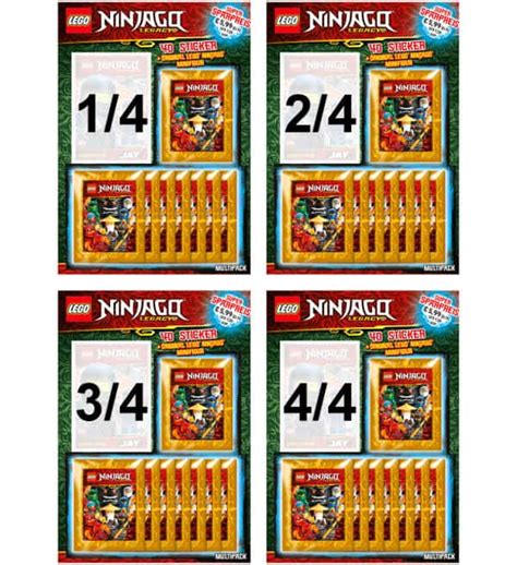 lego ninjago legacy stickers   multipack stickerpoint