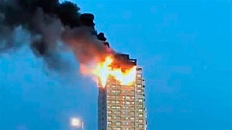 madrid brucia un grattacielo in città è stato evacuato video