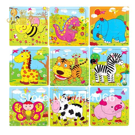 buy wooden jigsaw puzzle kindergarten baby toys