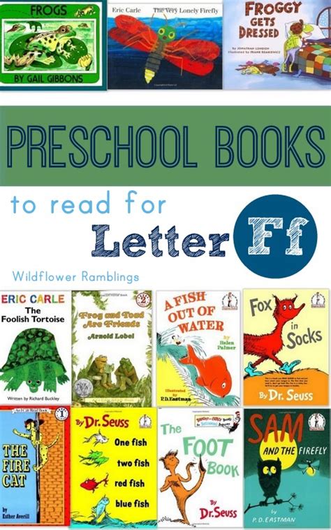 preschool books   letter ff wildflower ramblings