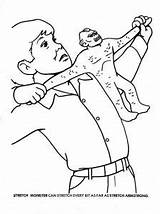 Stretch Armstrong Coloring Book sketch template