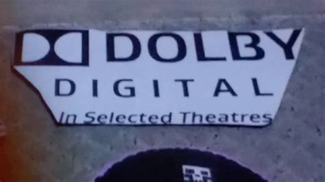 dolby digital  selected theatres logo youtube
