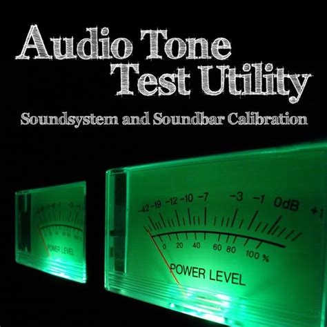 audio tone test utility soundsystem  soundbar calibration  artists qobuz