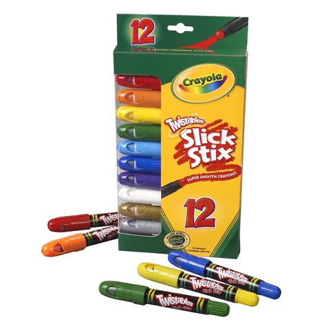 crayola twistables slick stix set child  colors walmartcom