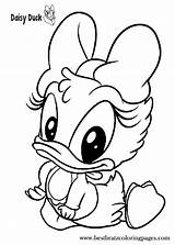 Duck Baby Daisy Coloring Pages Disney Printable Drawing Cartoon Kids Colouring Print Drawings Coloriage Characters Draw Sheets Visit Choose Board sketch template
