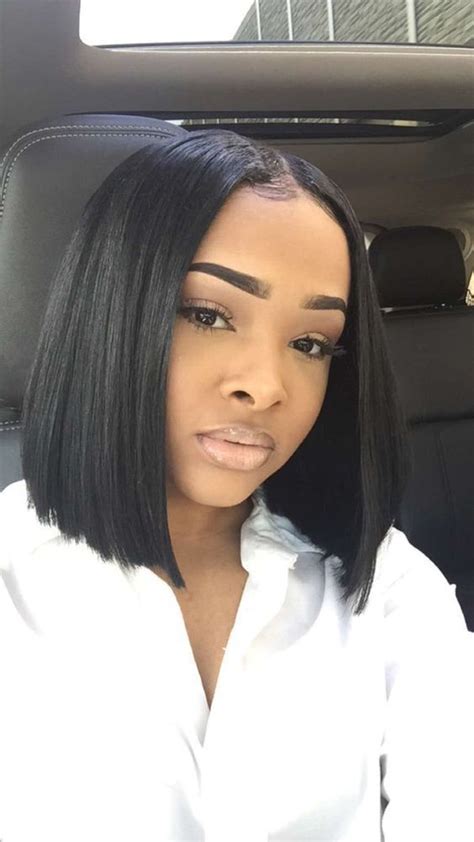 50 Stylish Short Hairstyles For Black Women Weave Bob Hairstyles