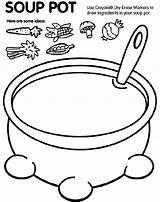 Soup Printable Stone Crayola Coloring Pages Pot Jacob Esau Cut Stew Craft Crafts Preschool Activity Vegetable Elementary Drawing Search Sheet sketch template