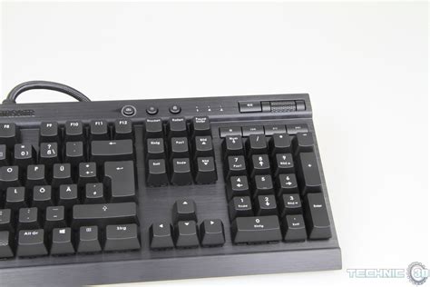corsair vengeance  tastatur im test review technicd