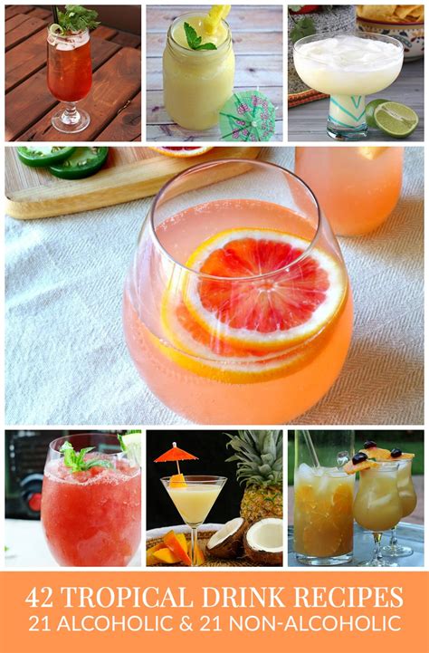 42 Tropical Drink Recipes Hello Nature