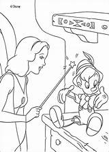 Fairy Coloring Pinocchio Pages Choose Board Disney sketch template