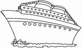 Navio Coloriage Bateau Paquebot Barco Imagem Navios Barcos Crucero Netart Cruceros Gigantic Croisiere Coloriages Parfait Dessa Embarcações Promover Criatividade Porque sketch template