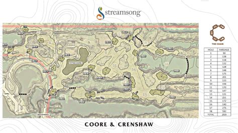streamsong releases routing  logo  fourth    called  chain golf aficionado