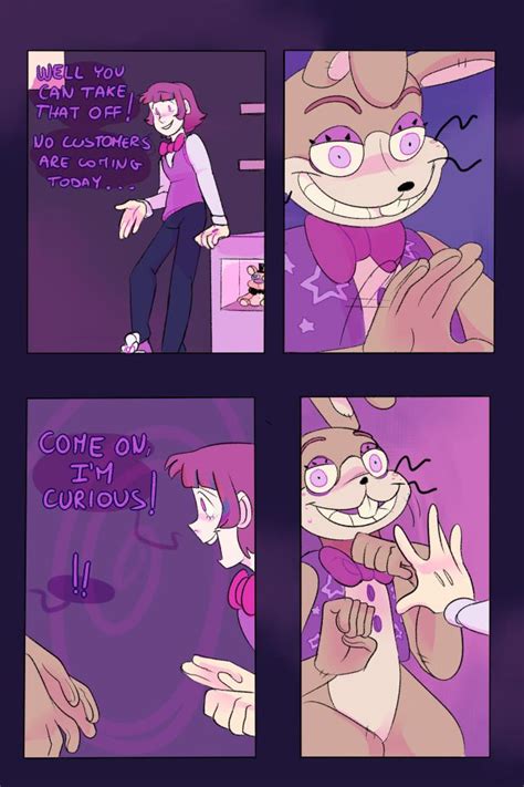 Icecream Buns — Short Comic Featuring Glitchtrap And Vanny This