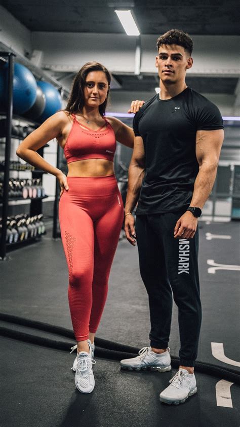 Fit Couple Fit Couples Fitness Photoshoot Mens Workout Clothes