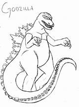 Godzilla Coloring Pages Printable Toddlers Color Everfreecoloring Getdrawings Comments Max sketch template