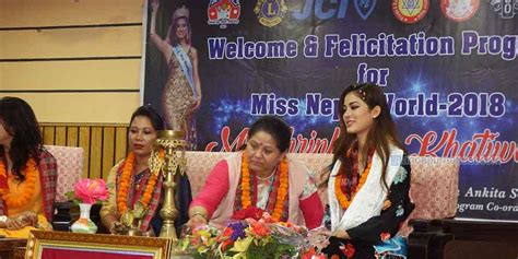 miss nepal 2018 says she won t act in films and won t do politics