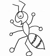 Ant Hormigas Ants Formiga Colorir Hormiga Dibujo Bestcoloringpagesforkids Faciles Desenhos Formigas Laminas Coloringcity Jelitaf sketch template