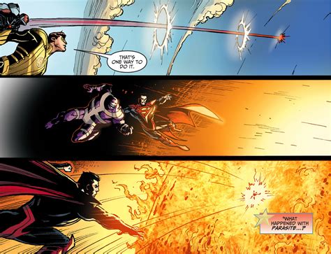Superman Kills Parasite Injustice Gods Among Us