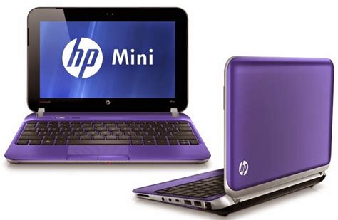 mobile zone home computer hp mini laptop purple