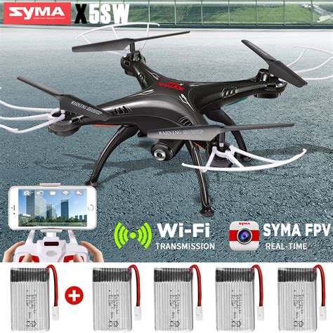 syma xsw rc drone hd camera altitude hold headless mode quadcopter  batteries  ebay