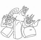Dame Notre Hunchback Coloring Pages Disney Previous sketch template