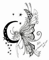 Raknarok Feen Fairies Ink Elfen Zeichnen Faerie Tribal Remembrance Askideas Moons Arrow sketch template