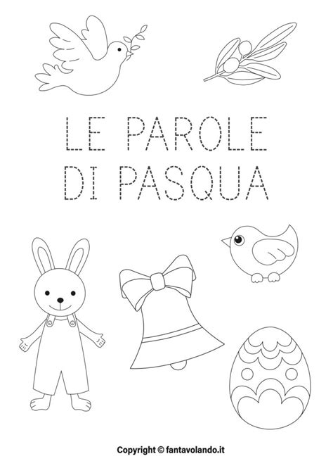 le parole  pasqua fantavolando