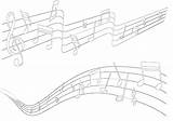 Coloring Pages Clef Treble sketch template