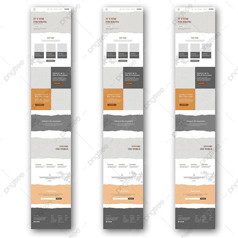 landing page template design template   pngtree