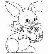 Easter Bunny Coloring Pages Color Printable Toddler sketch template
