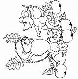 Harvest Coloring Printable Pages Fall Getcolorings Tree sketch template