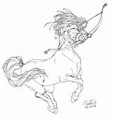 Centaur Coloring Pages Results sketch template