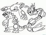 Pokemon Coloring Pages Kyogre Bubakids Powerful Thousands Regards Photographs Line sketch template
