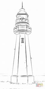 Lighthouse Phare Leuchtturm Faro Ausdrucken Supercoloring Ausmalbilder Dibujo Ausmalbild Malvorlagen Dessiner Vorlage Scrimshaw Crayon Vorlagen Barco Tutoriels Etappenweise Anfänger Visiter sketch template