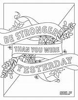 Coloring Pages Adult Books Quotes Inspirational Printable Bunk Quote Color Bed Fitness Sad Related Stress Book Colouring Getcolorings Yourself Believe sketch template