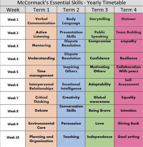 guide  teaching essential skills  school gavin mccormack