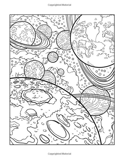 galaxy pages  adults coloring pages