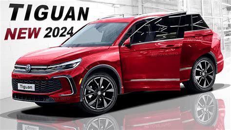 vw tiguan    interior exterior   renderings youtube