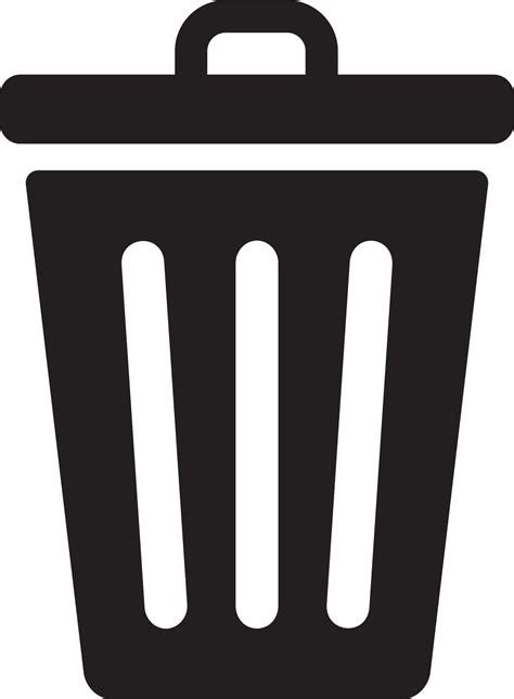 trash icon recycle  trash sign symbol icon  png