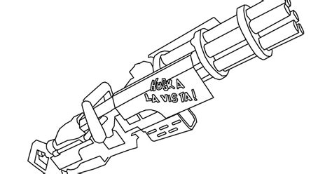 fortnite colouring pages guns article