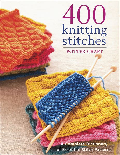 400 Knitting Stitches From Knitting By Potter Craft On Sale