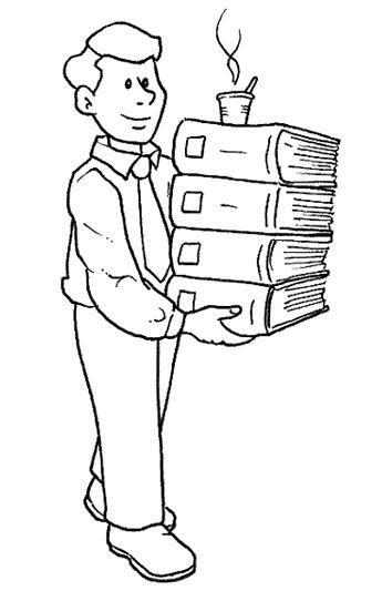librarian  coloring pages coloring pages