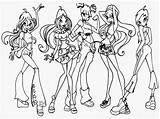 Coloring Pages Winx Printable Club Bratz Girls Anime Friend Drawing Owl Kids Print Color Winks Fashionable Coloriage Filminspector Characters Popular sketch template