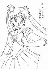 Usagi Tsukino Matsuri Tsuki Sailormoon sketch template