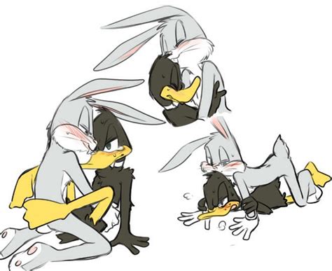 rule 34 anal bugs bunny daffy duck looney tunes male mammal sex simple background unknown