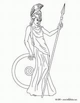 Coloring Persephone sketch template