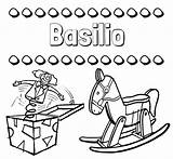 Basilio sketch template
