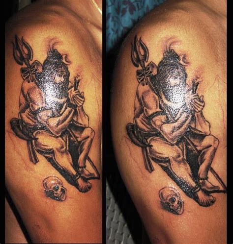 Lord Shiva Tattoo This Is After Completing First Session