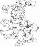 Gundam Coloring Pages Printable Supercoloring Categories sketch template